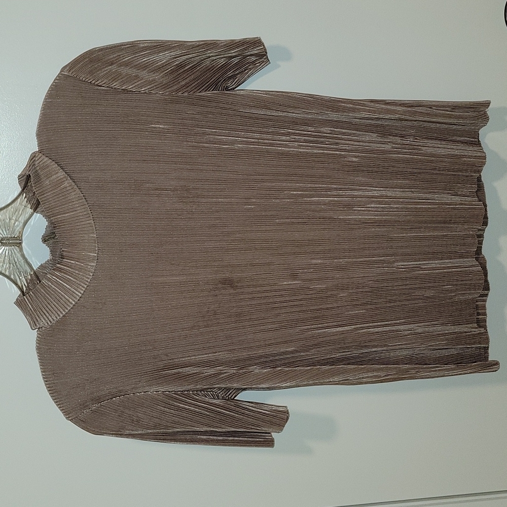 Zara nude blouse
